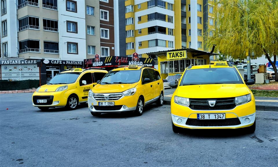 Erkilet Taksi Kayseri şehir içi taksi aracı